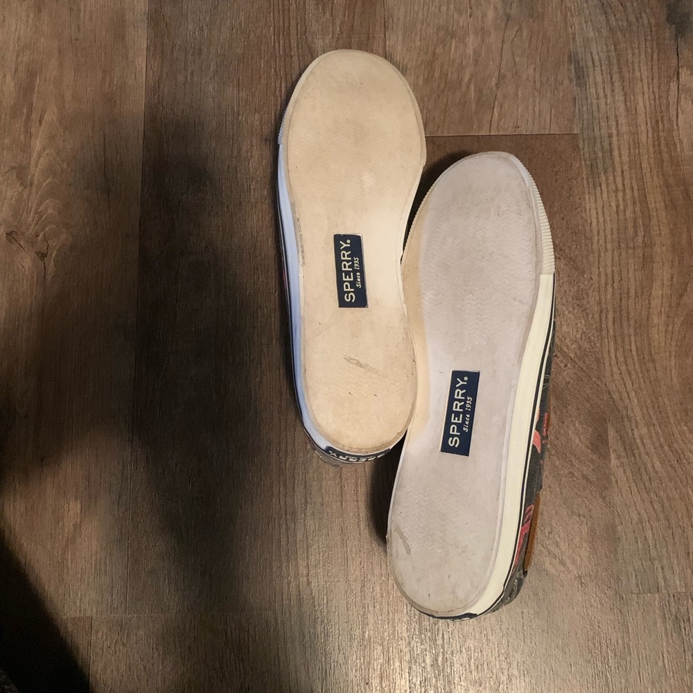 Sperry boat shoes. Nautical. Size 7.5. - Picture 2 of 3